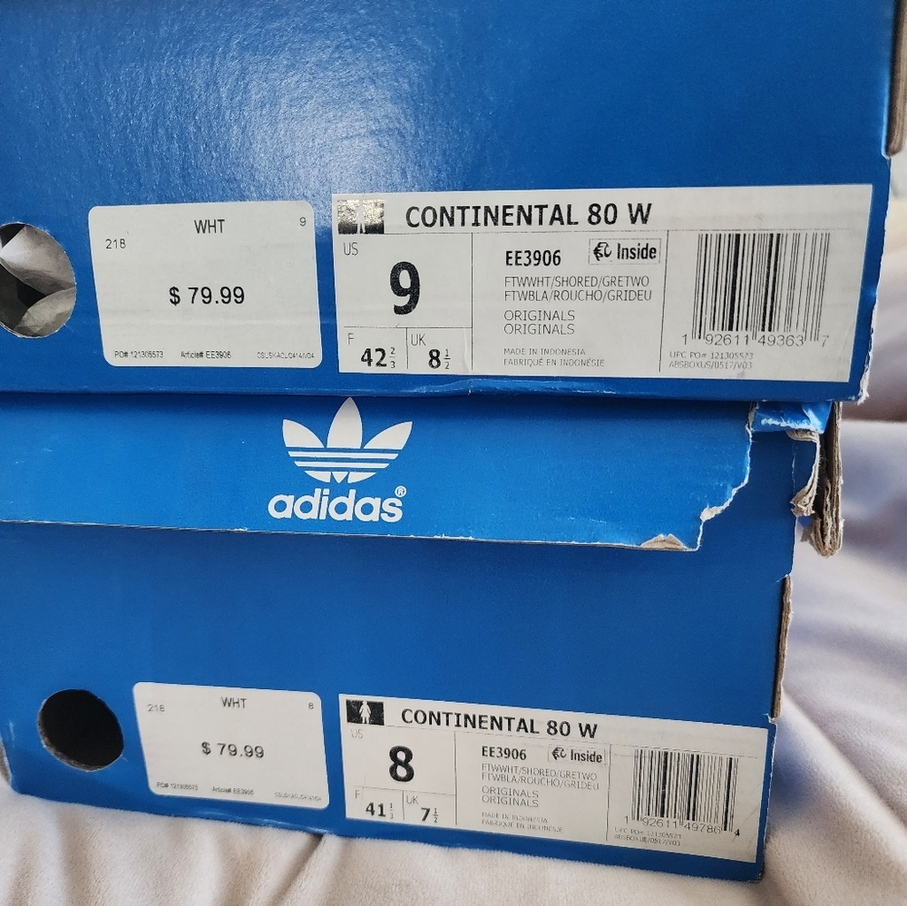 Adidas Women's Originals Continental 80 Casual Shoes - Picture 13 of 13